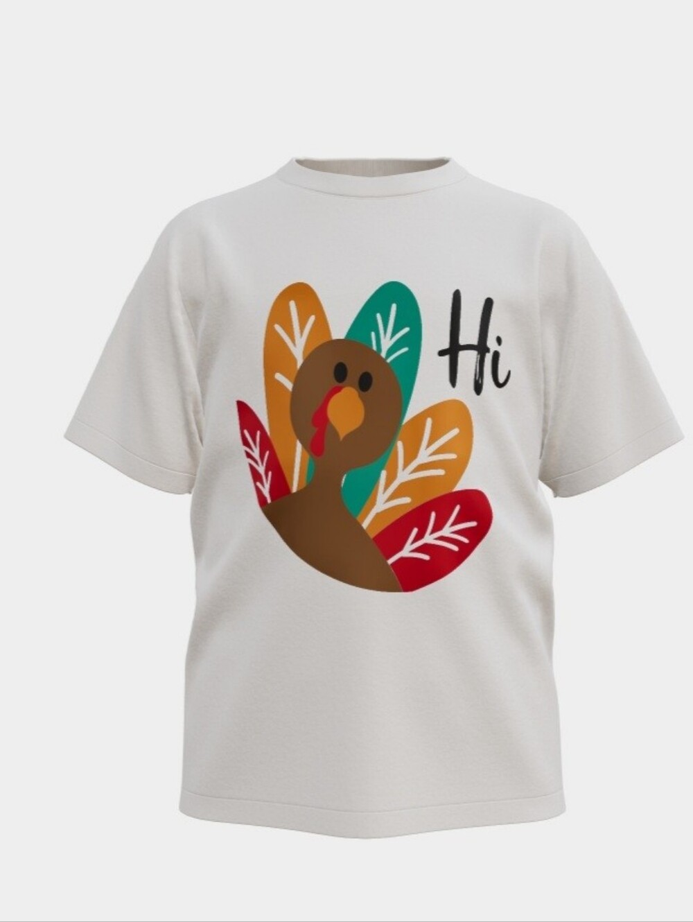 Kids 'Hi Turkey' Graphic Tee